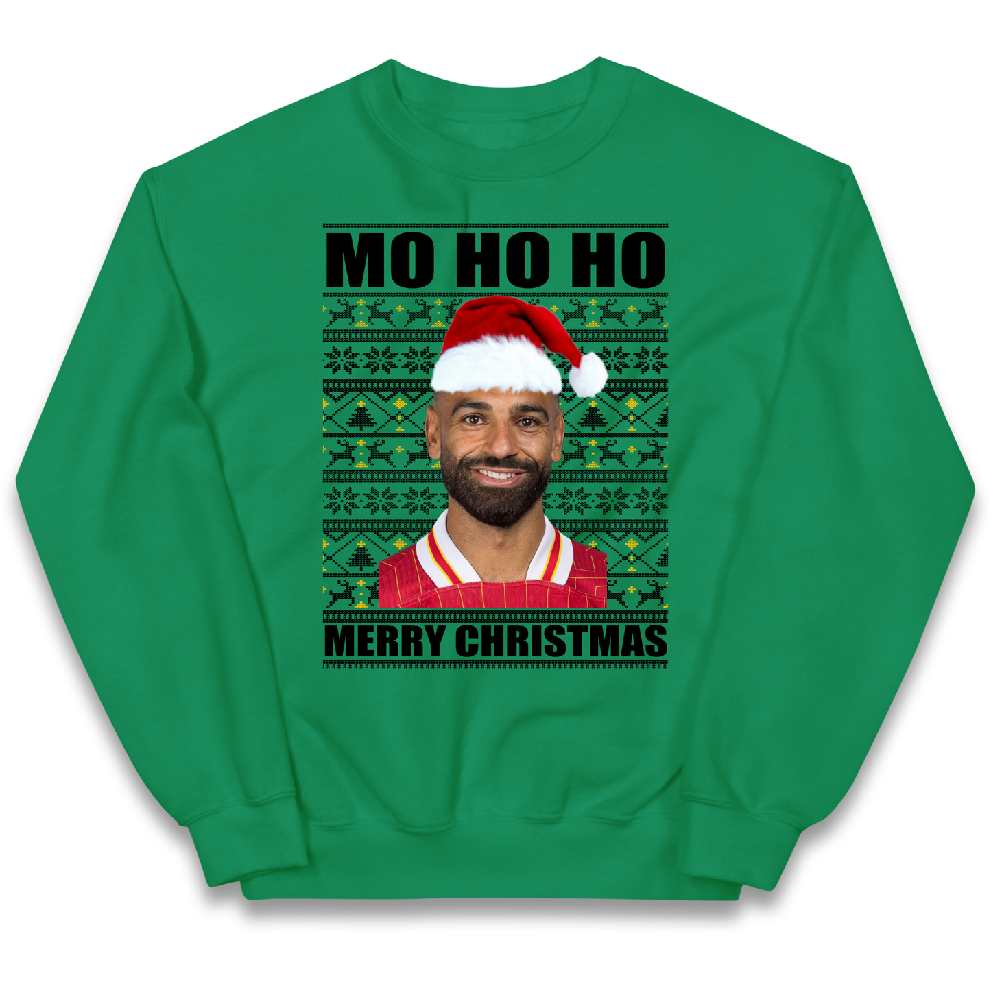 Mo Ho Ho Salah Kids Sweatshirt