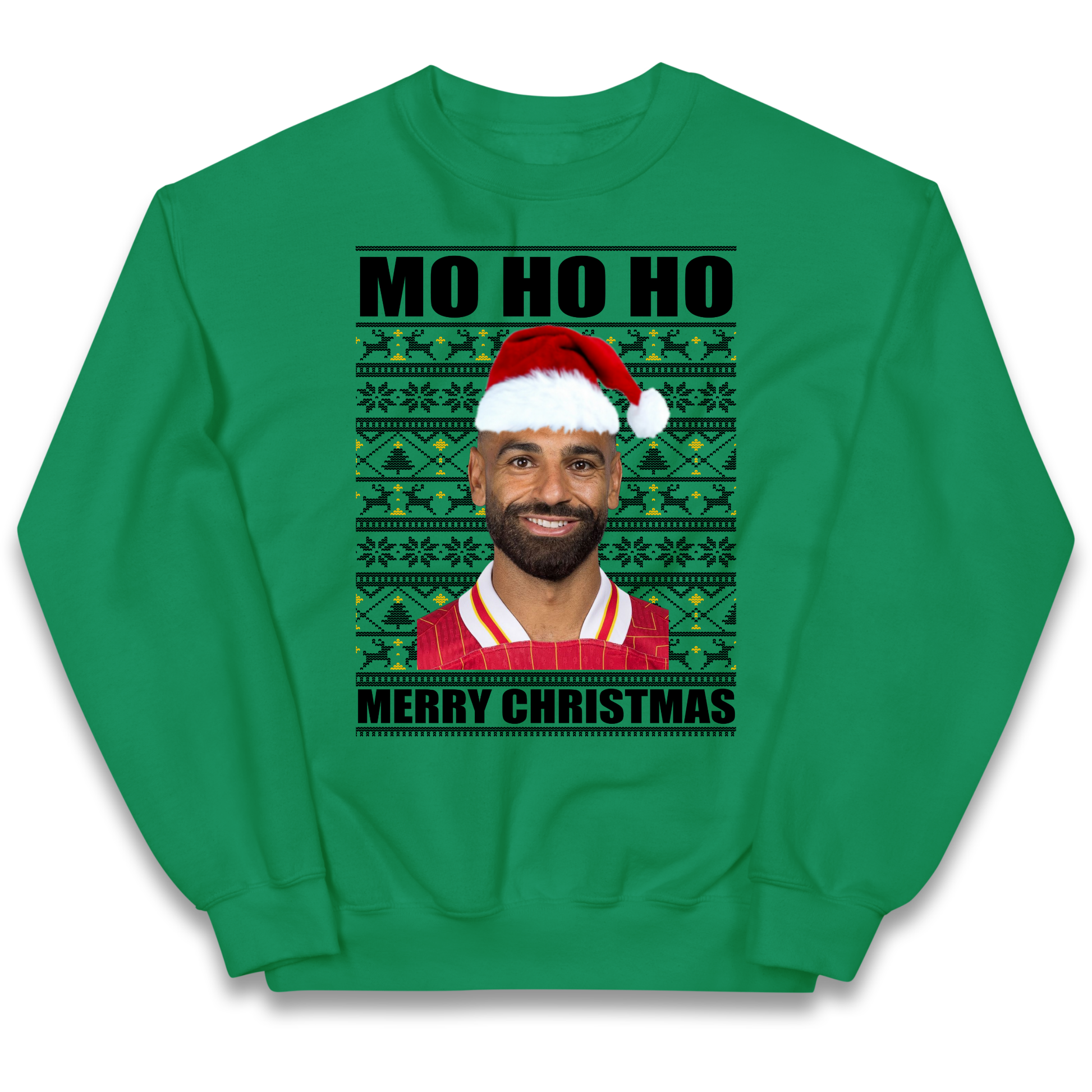 Mo Ho Ho Salah Kids Sweatshirt