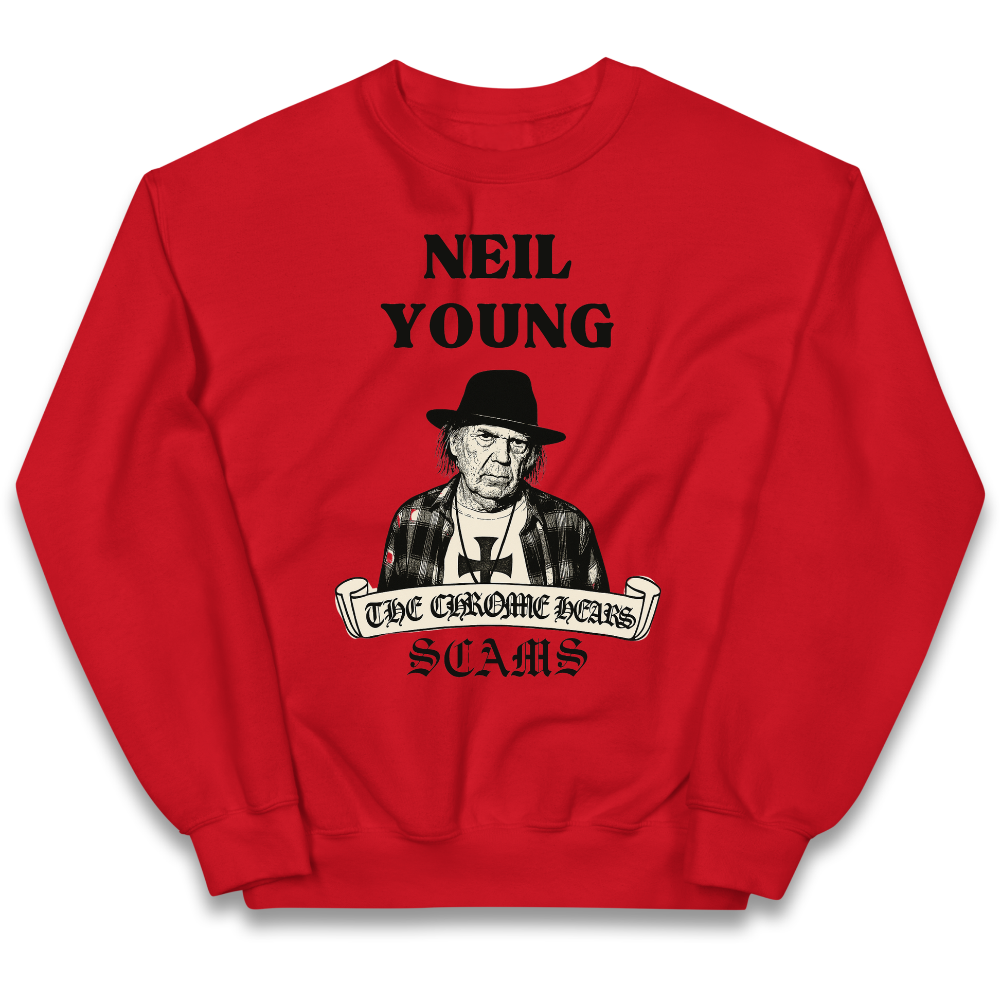 Neil Young and the Chrome Hearts Kids Jumper