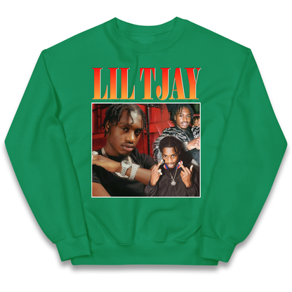 Lil Tjay kids sweatshirt