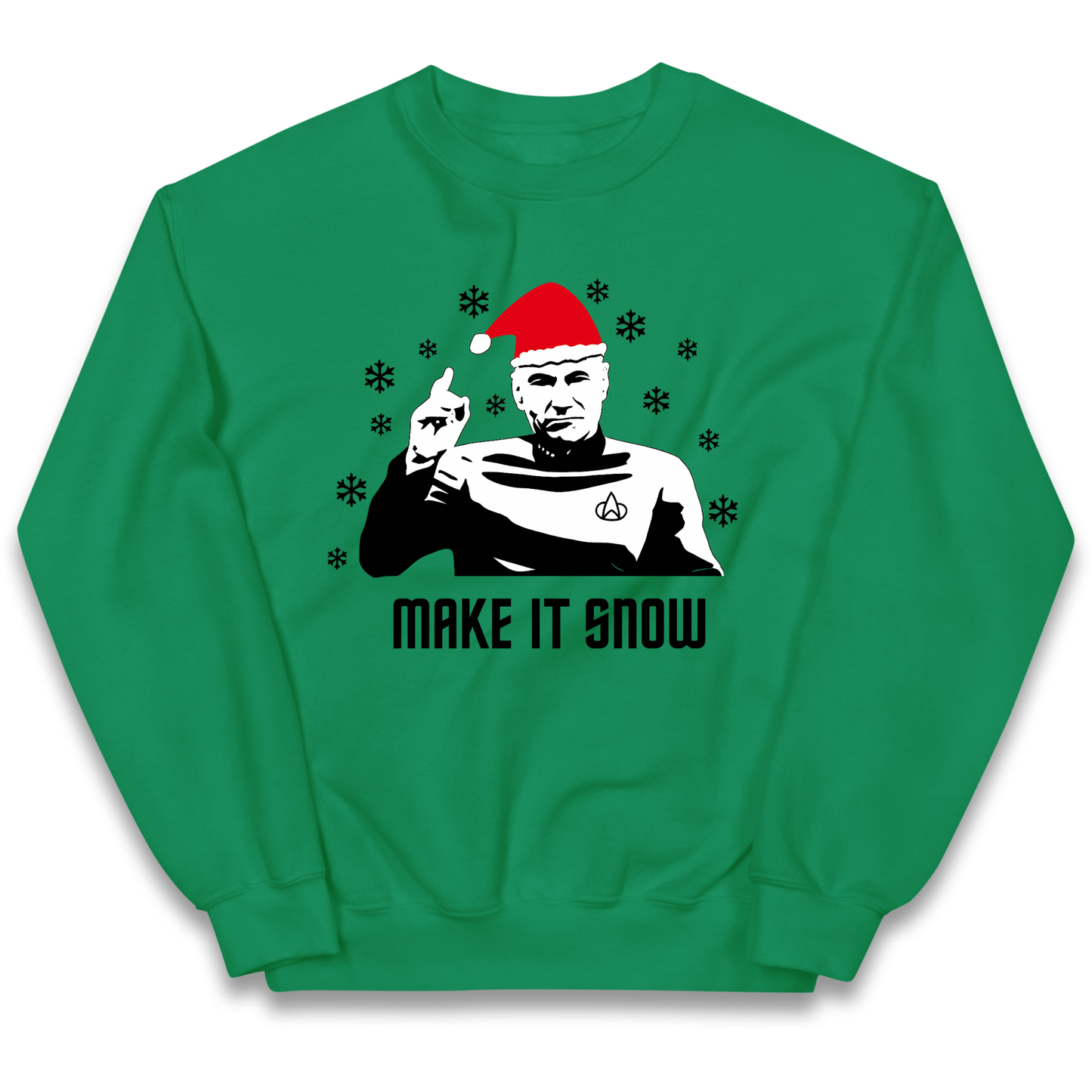 Make It Snow kids sweatshirt