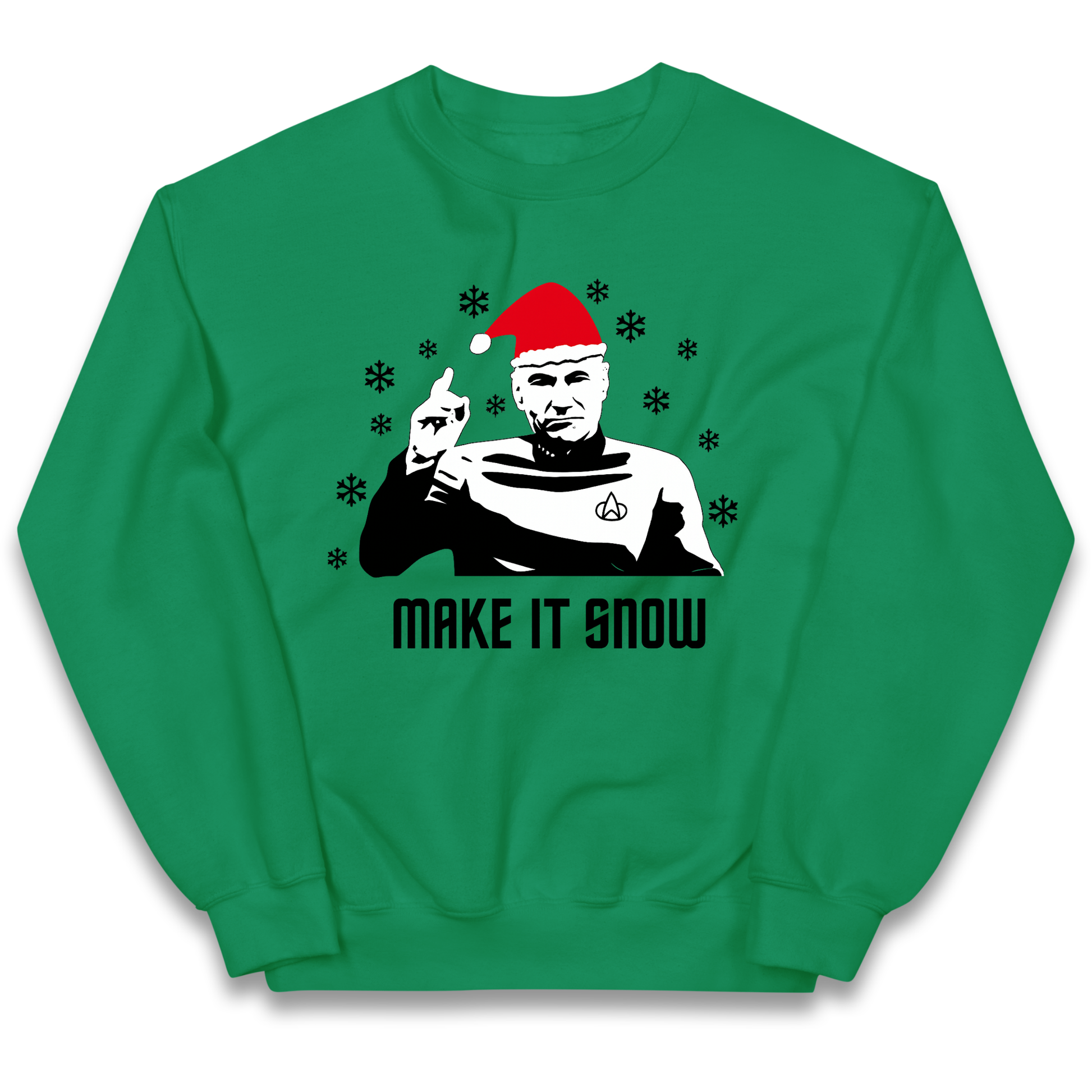 Make It Snow kids sweatshirt