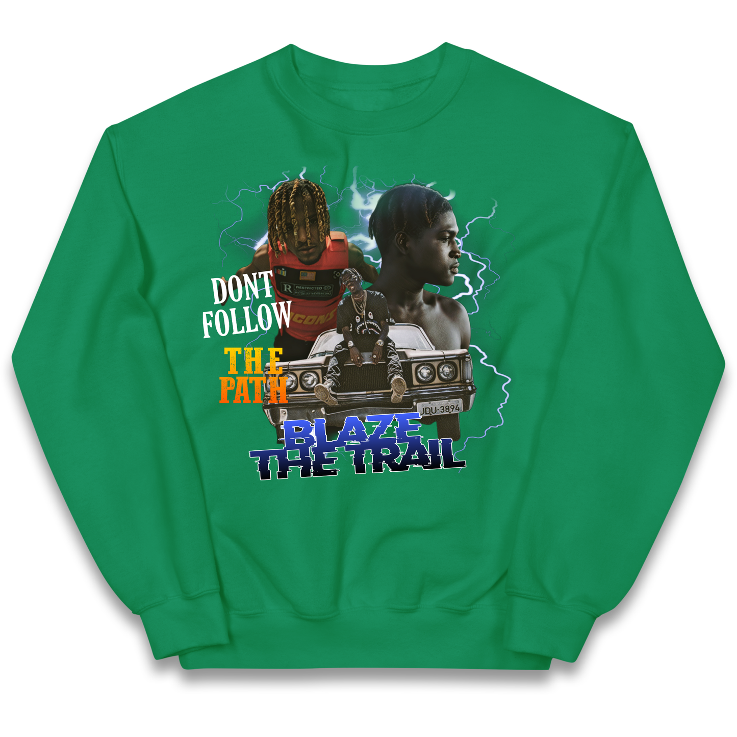 Hip Hop Blaze The Trail kids sweatshirt