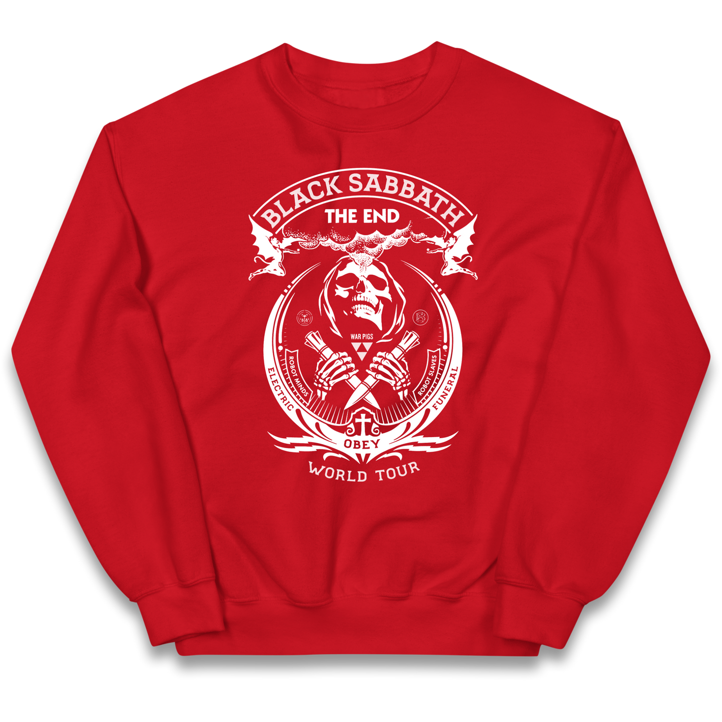 Black Sabbath The End World Tour Kids Jumper