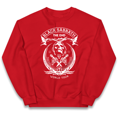 Black Sabbath The End World Tour Kids Jumper