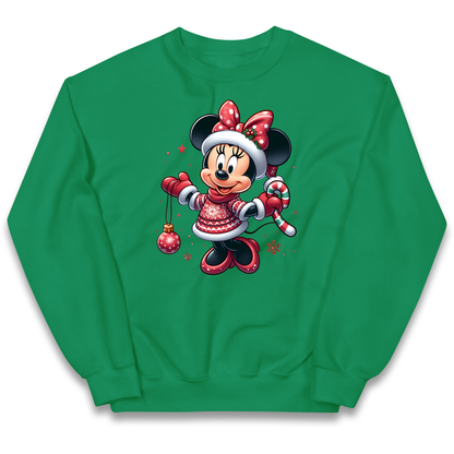 Mini Mouse Christmas kids sweatshirt