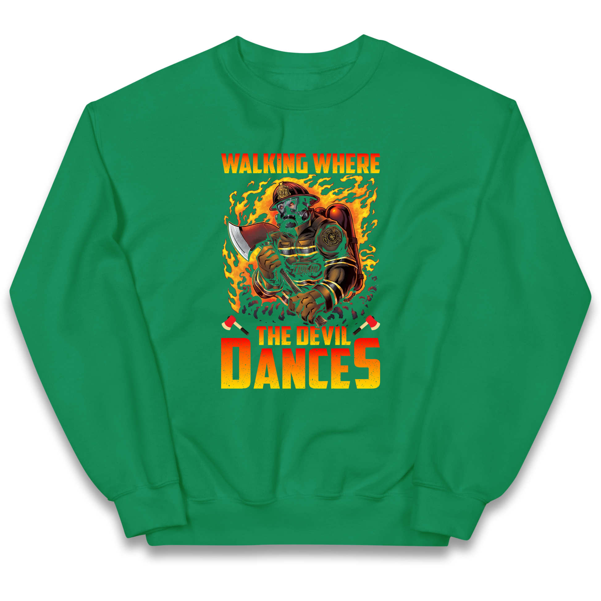 Walking Where The Devil Dances kids sweatshirt