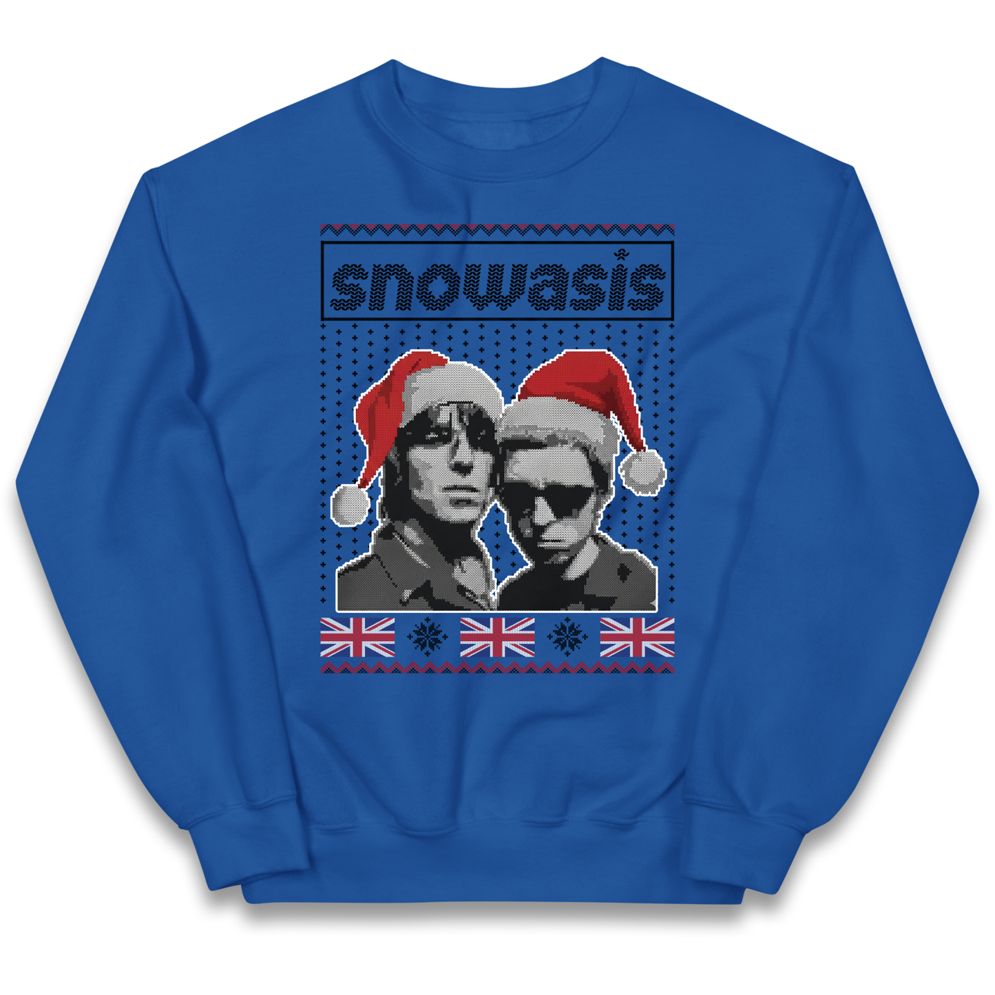 Snowasis Union Jack Christmas Kids Jumper