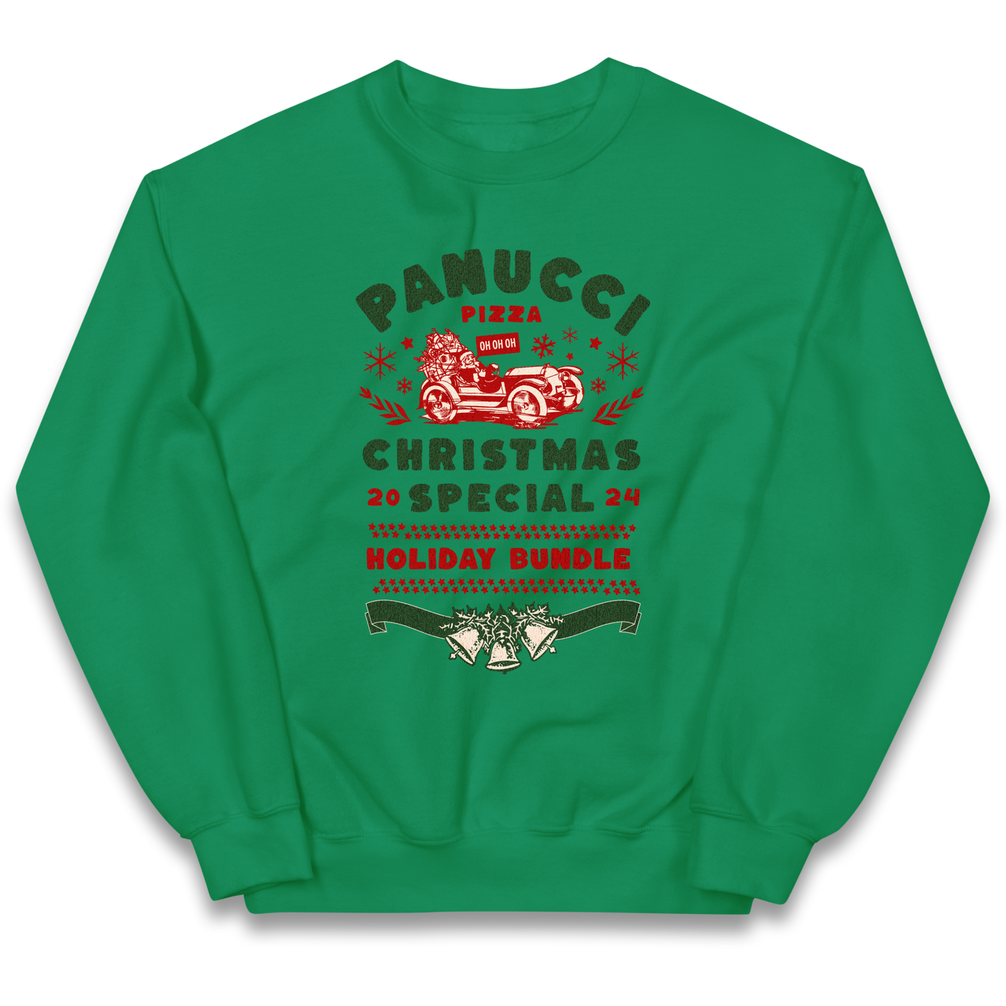Panucci Pizza Christmas Special Christmas kids sweatshirt