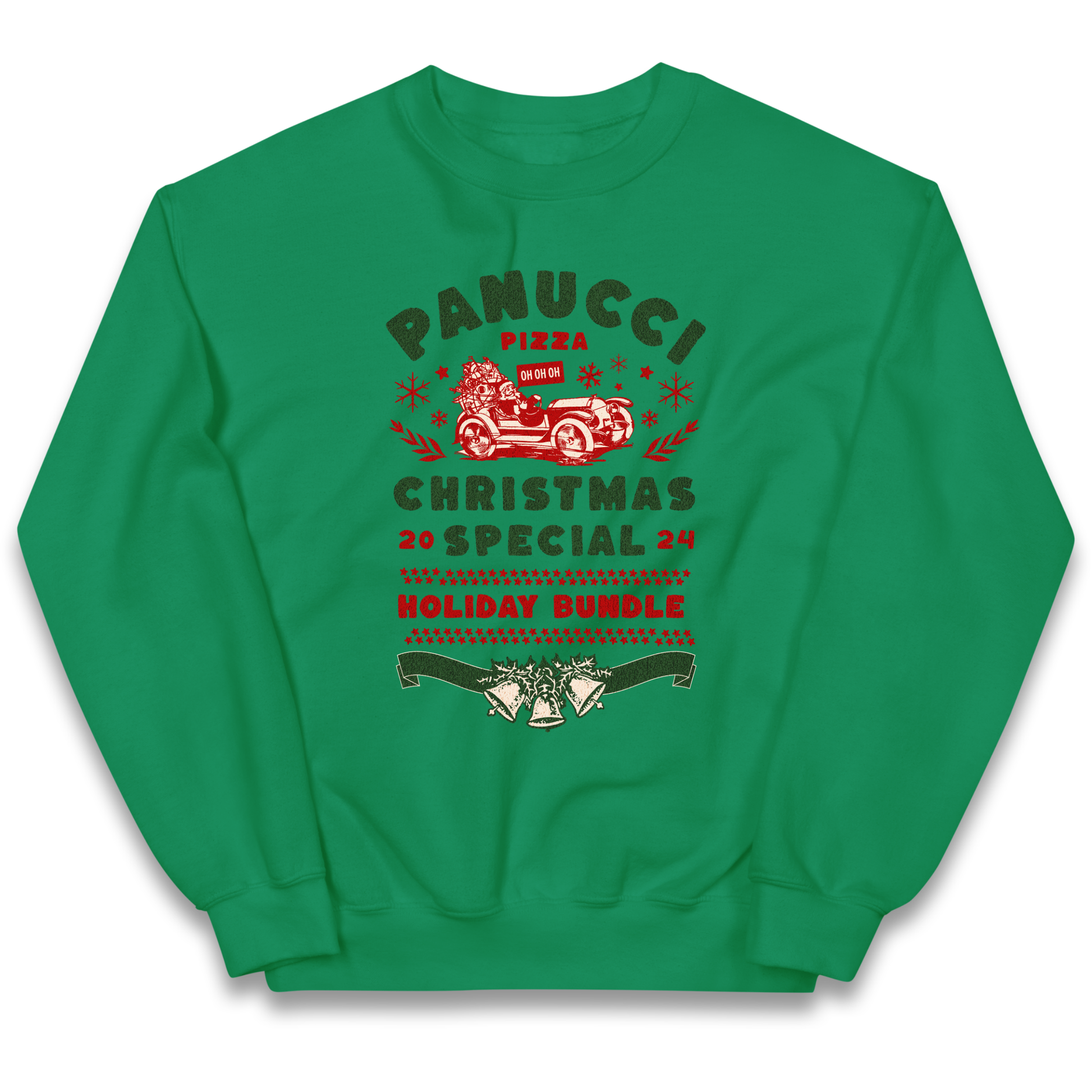 Panucci Pizza Christmas Special Christmas kids sweatshirt