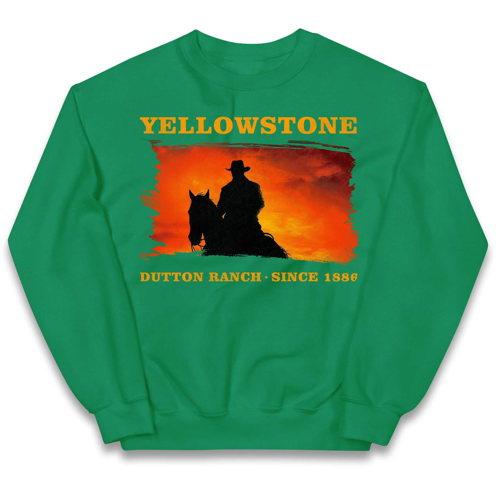 Yellowstone Dutton Ranch Since 1886 kids sweatshirt
