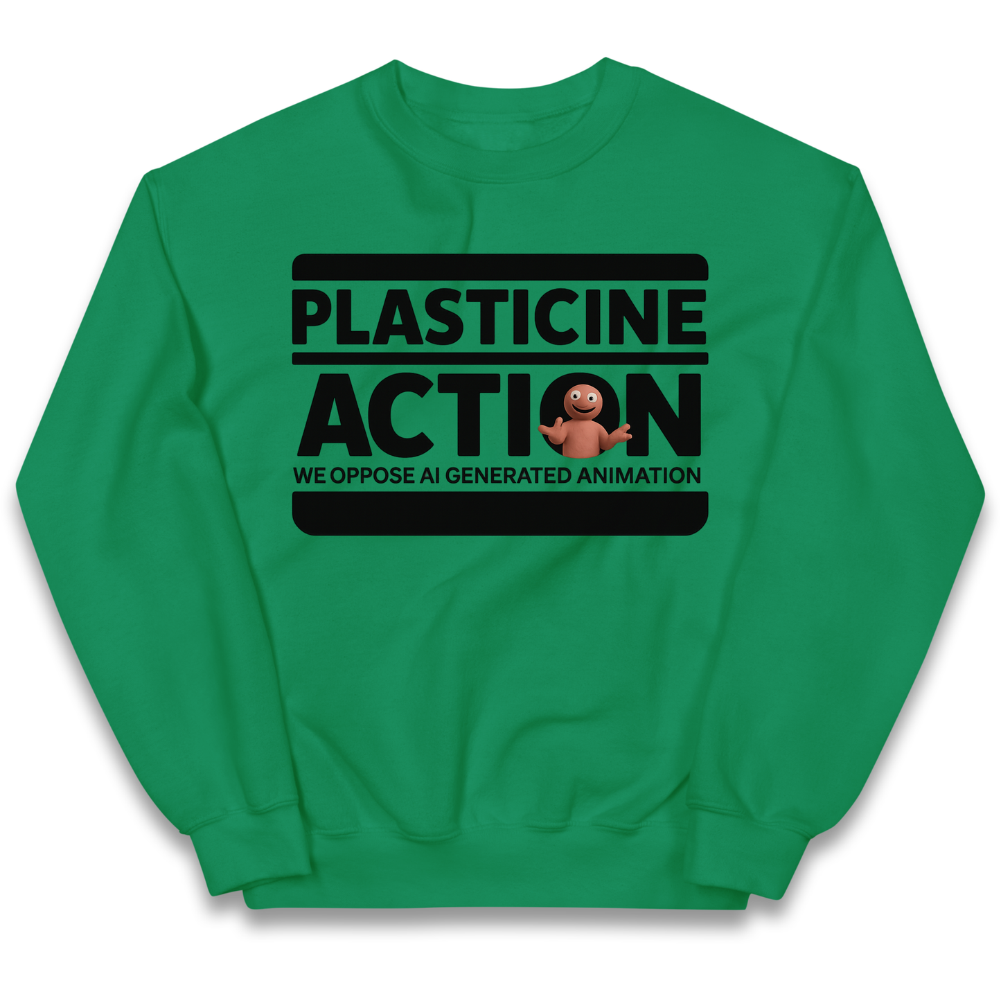 plasticine action kids sweatshirt
