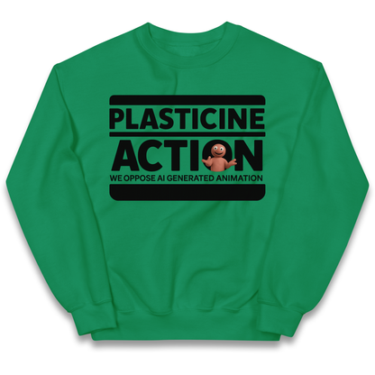 plasticine action kids sweatshirt