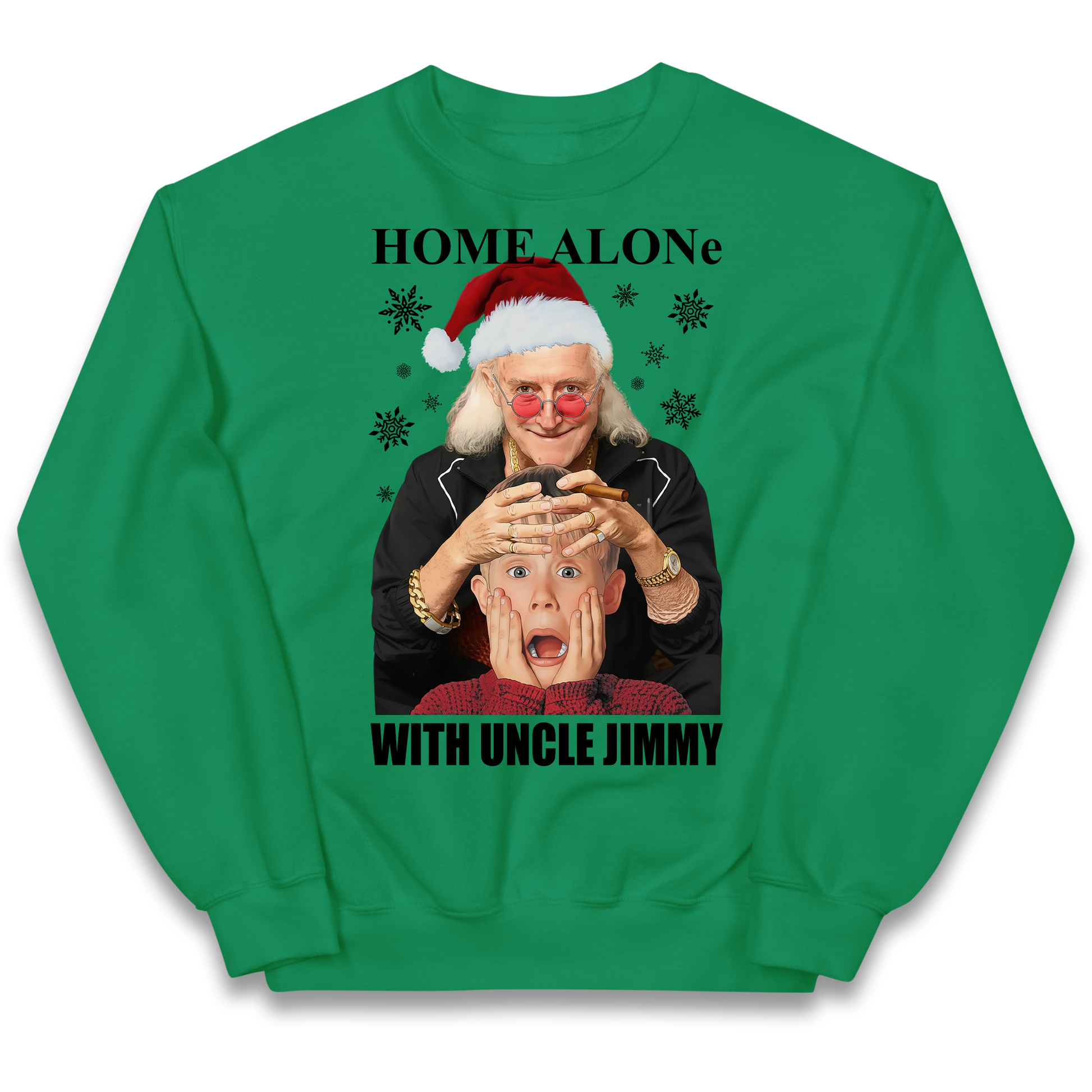 Home Alone Uncle Jimmy Kids Sweatshirt