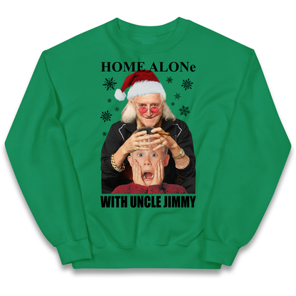 Home Alone Uncle Jimmy Kids Sweatshirt