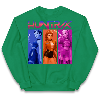 Kpop Demon Hunters Huntrix kids sweatshirt