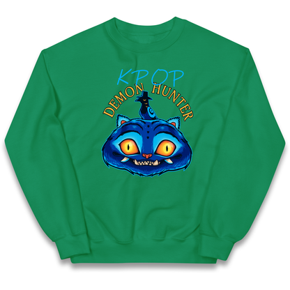 Kpop Demon Hunter Derpy Tiger kids sweatshirt
