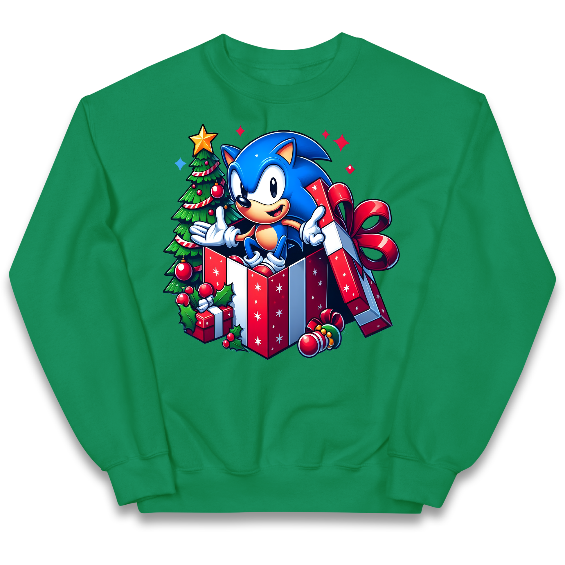 Sonic The Hedgehog Christmas kids sweatshirt