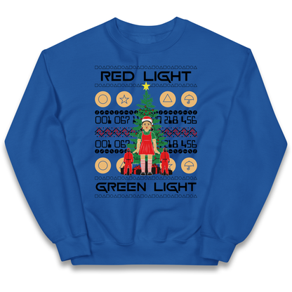 Squid Game Christmas Kids Jumper