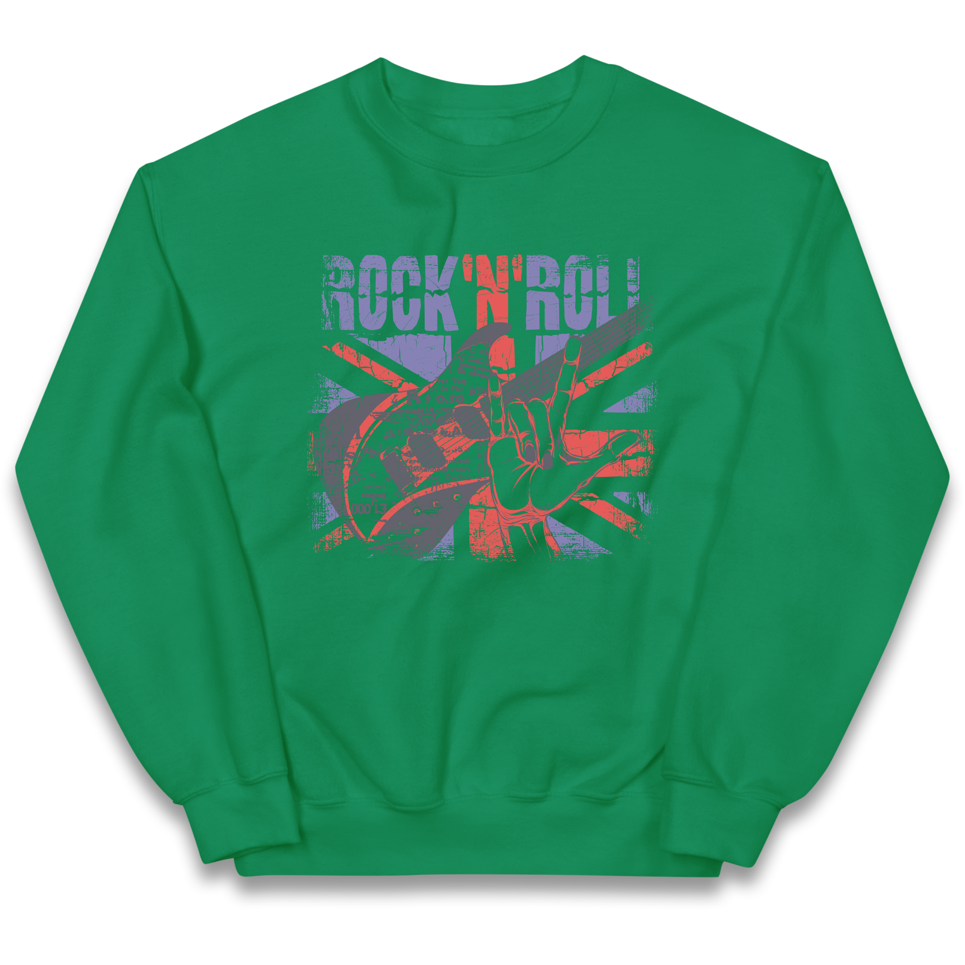 Rock N Roll Union Jack kids sweatshirt
