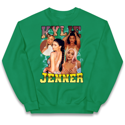 Kylie Jenner Pink Lips kids sweatshirt