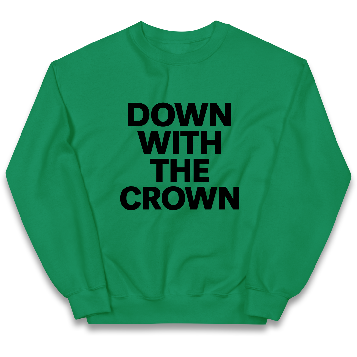 DOWN WITH THE CROWN kids sweatshirt
