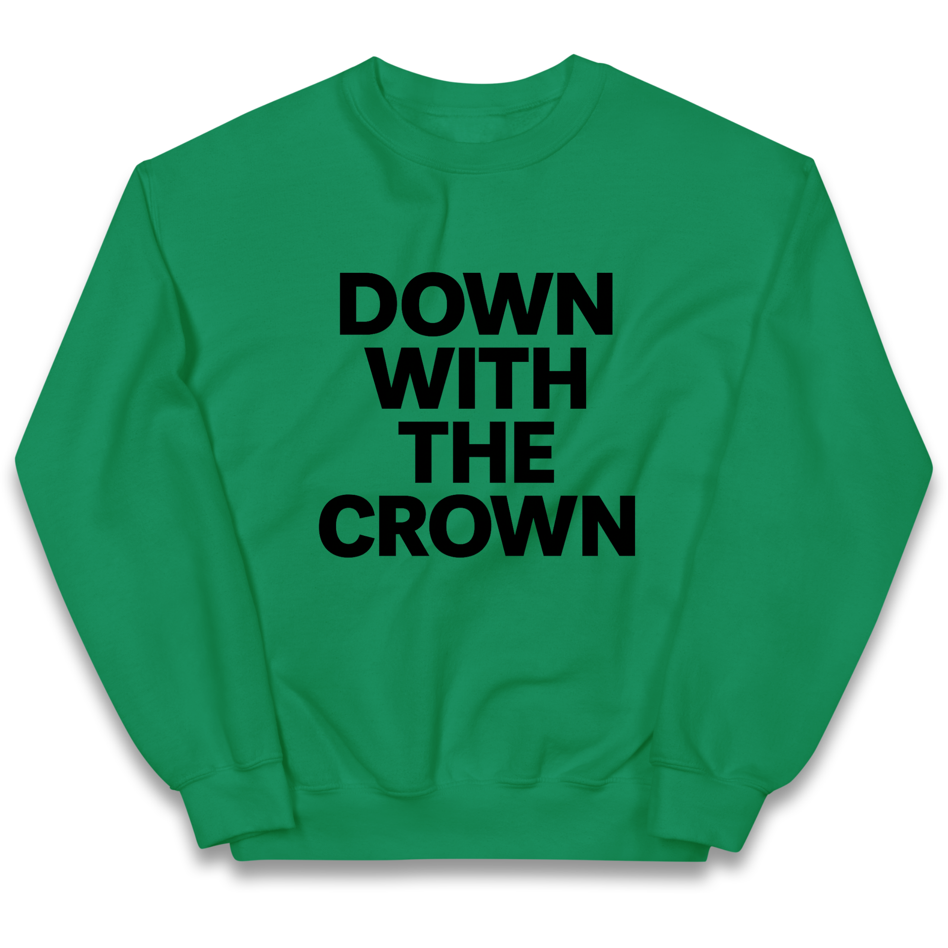 DOWN WITH THE CROWN kids sweatshirt
