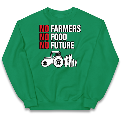 Farmers Agricultural Inheritance Tax Protest kids sweatshirt