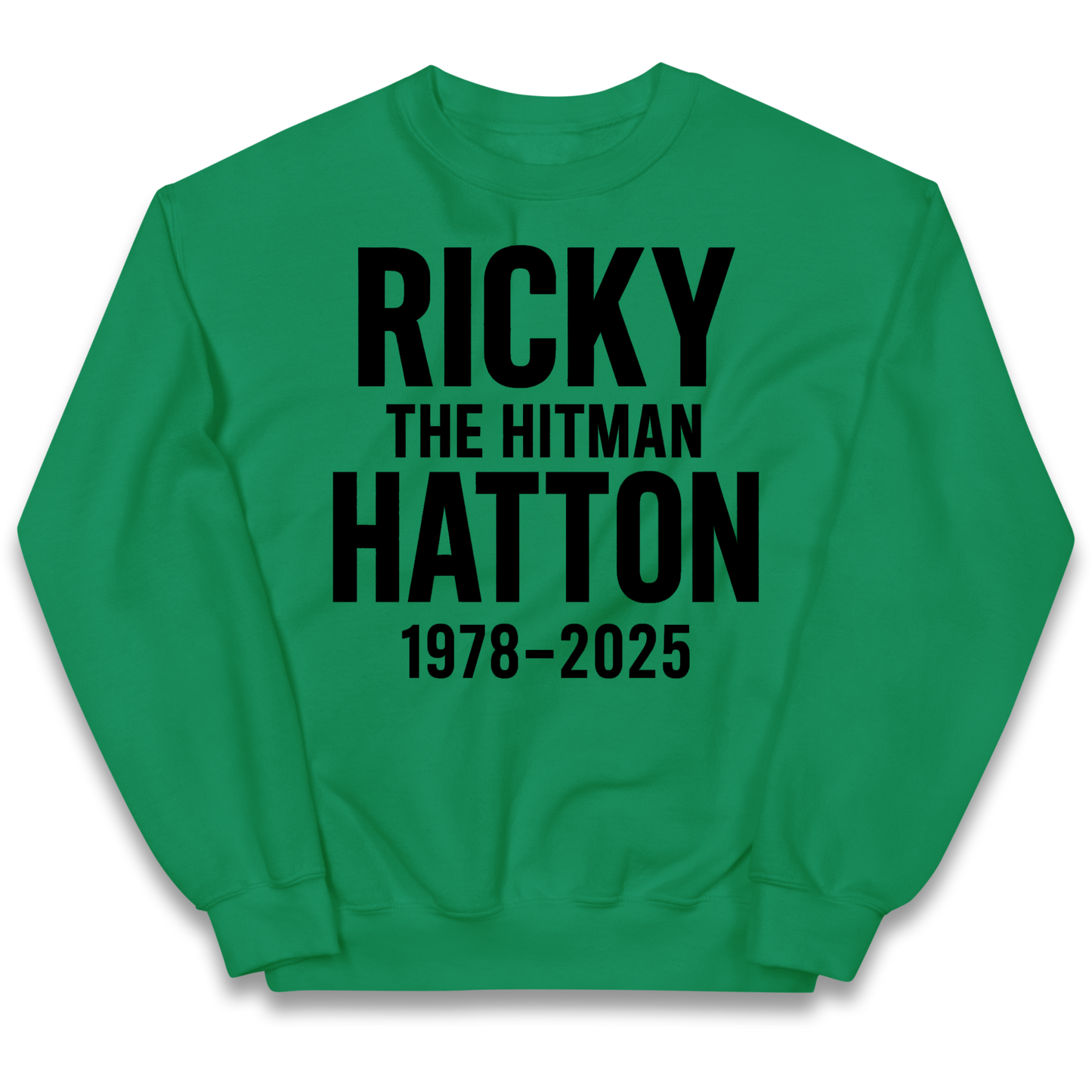 Ricky The Hitman Hatton 1978 2025 kids sweatshirt