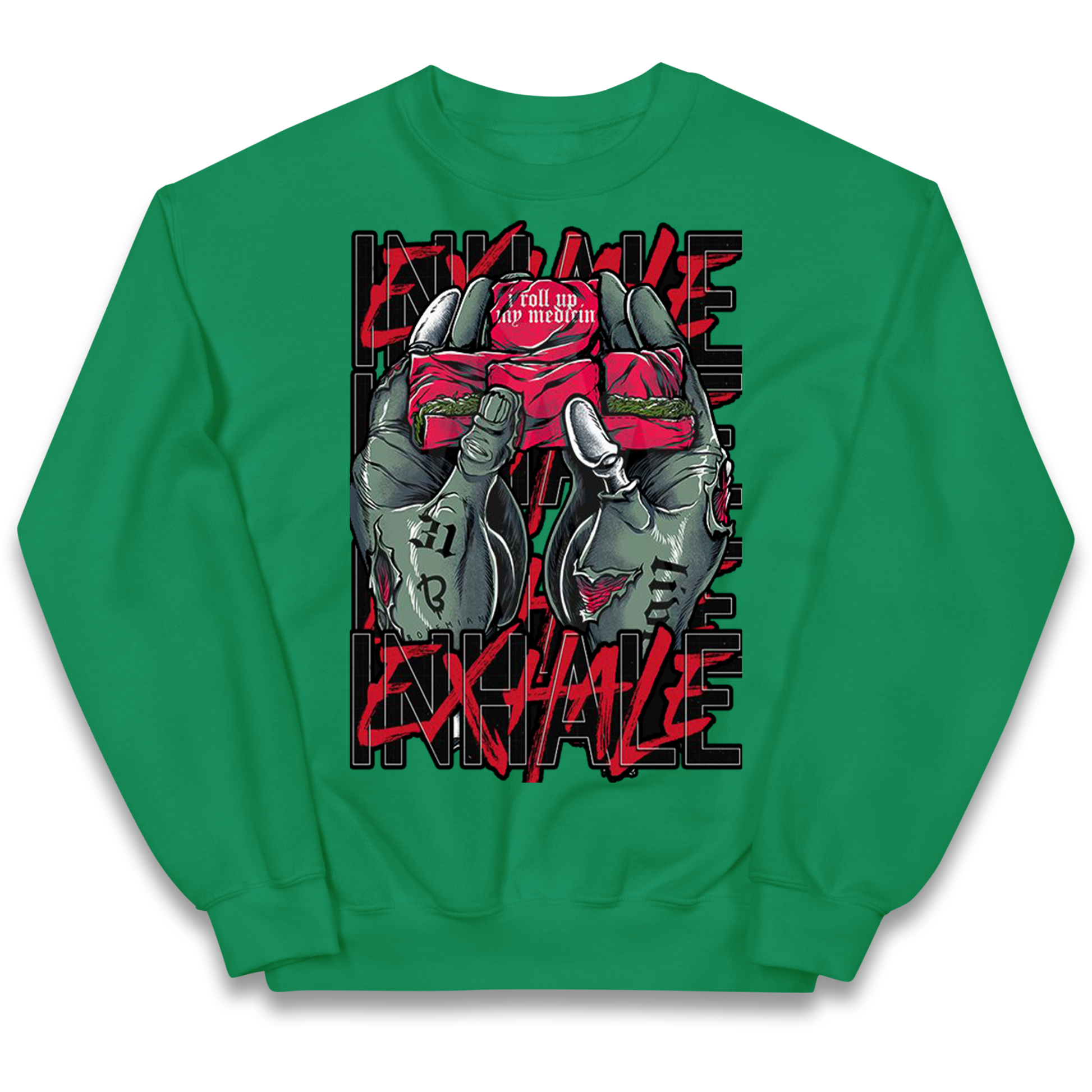 Inhale Exhale kids sweatshirt