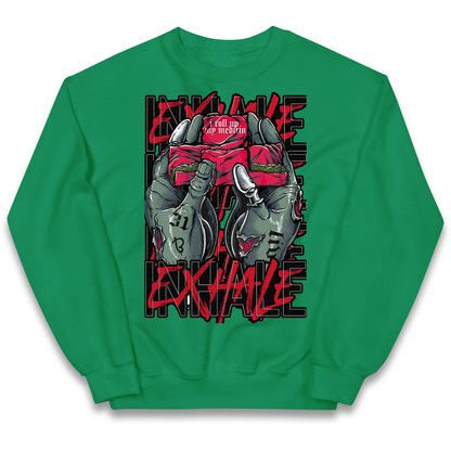 Inhale Exhale kids sweatshirt