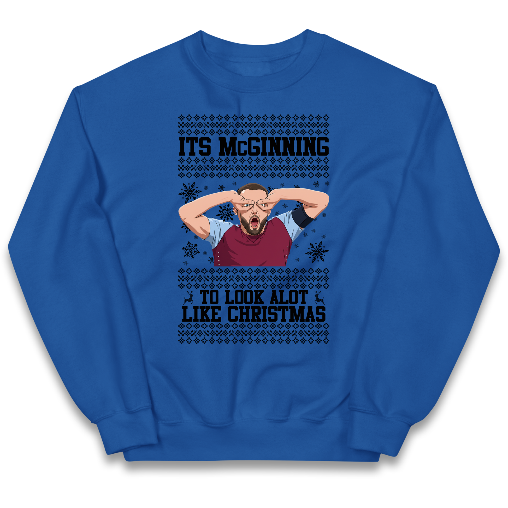 John McGinn Christmas Kids Jumper