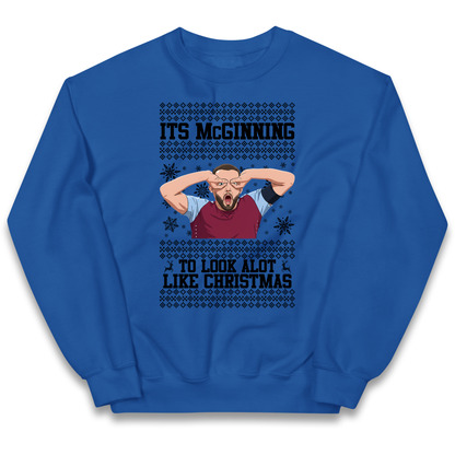 John McGinn Christmas Kids Jumper