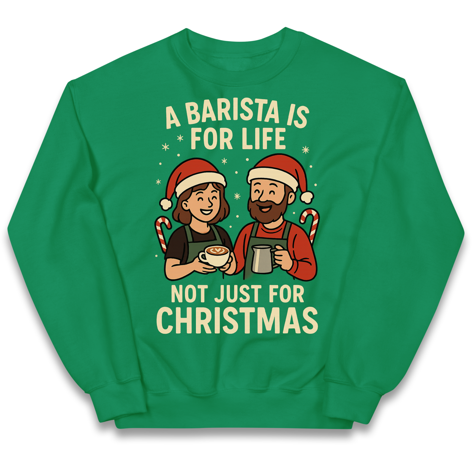 Barista Christmas Kids Jumper