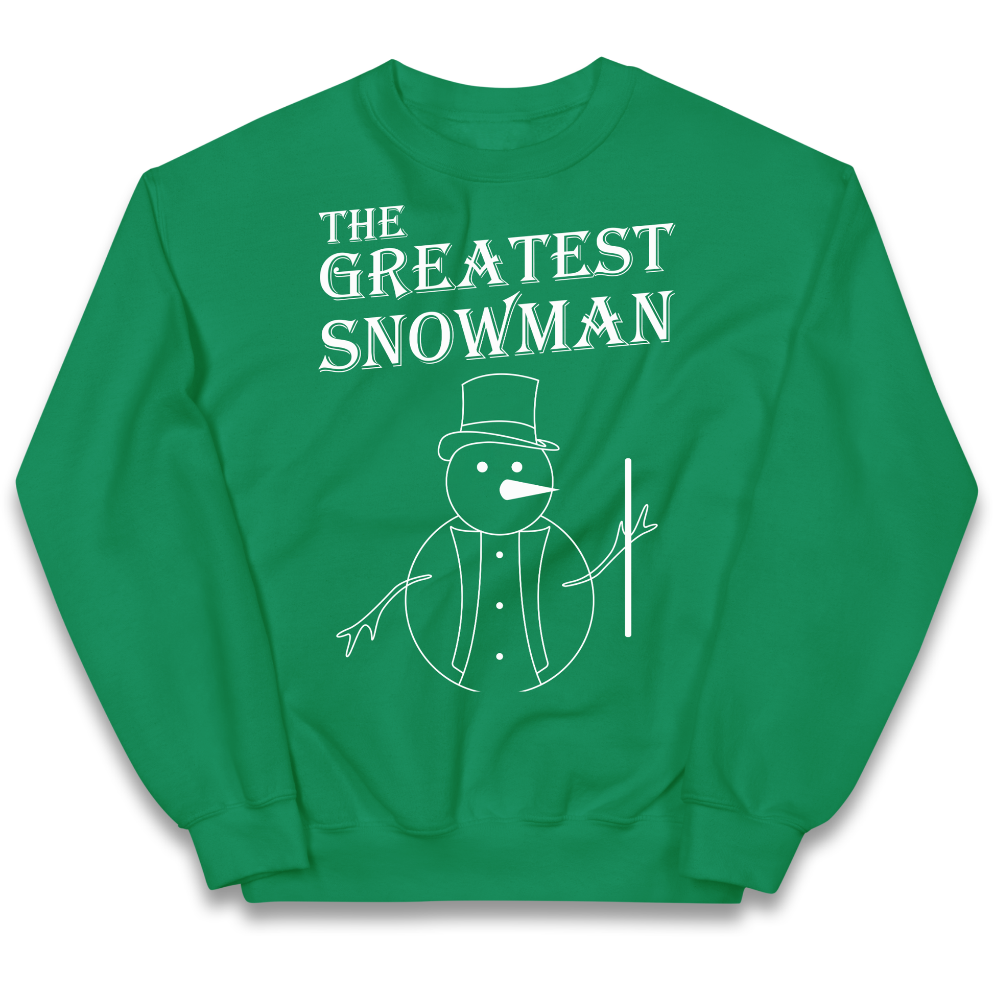 The Greatest Snowman Christmas kids sweatshirt