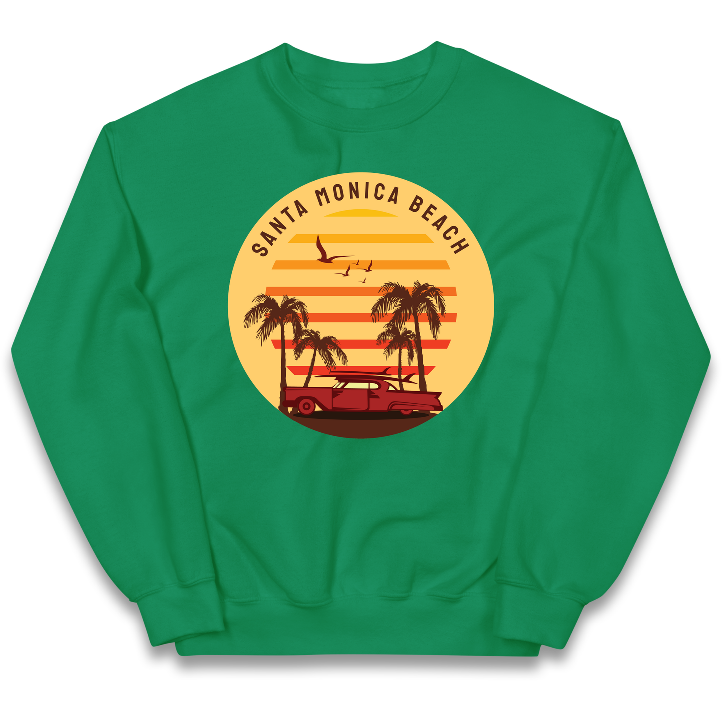 Santa Monica Beach kids sweatshirt