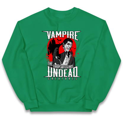 Vampire Undead kids sweatshirt