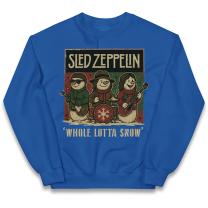 Led Zeppelin Christmas Kids Sweatshirt