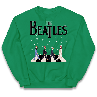 The Beatles Abbey Road Christmas kids sweatshirt