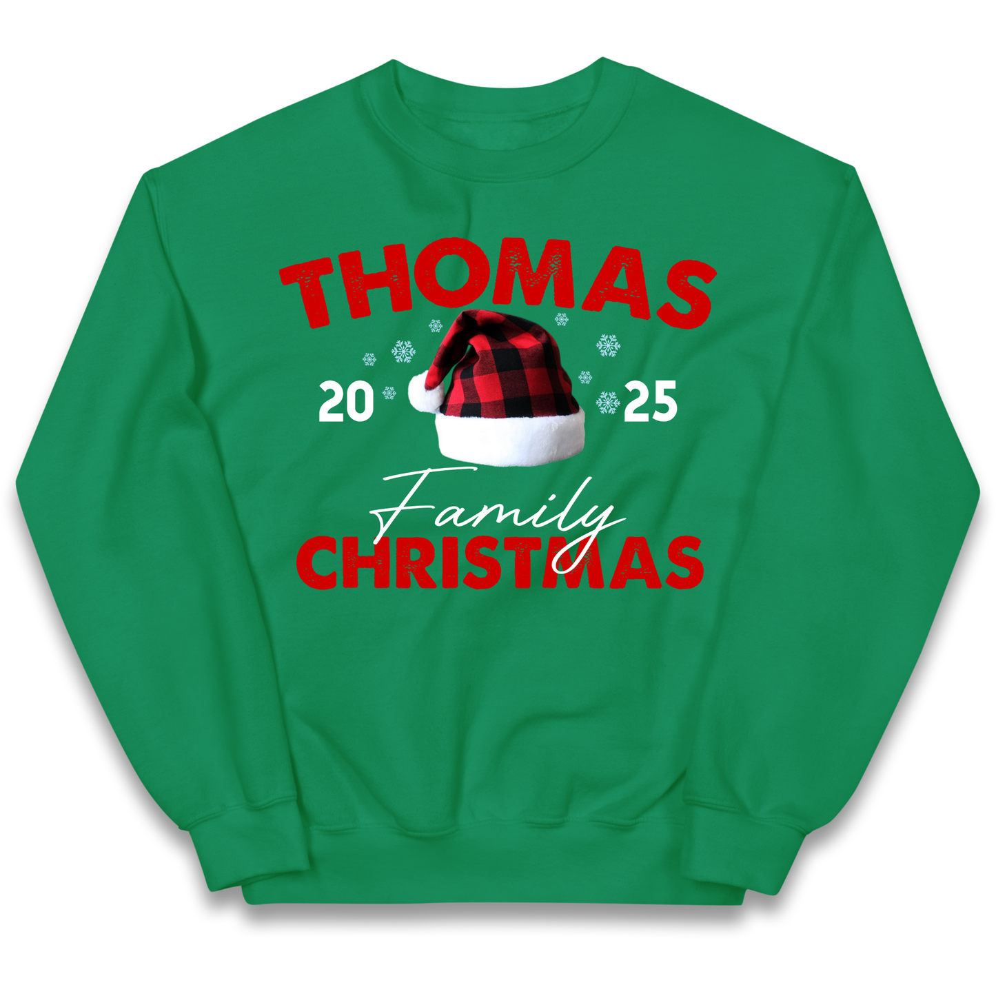 Thomas Family Christmas kids sweatshirt