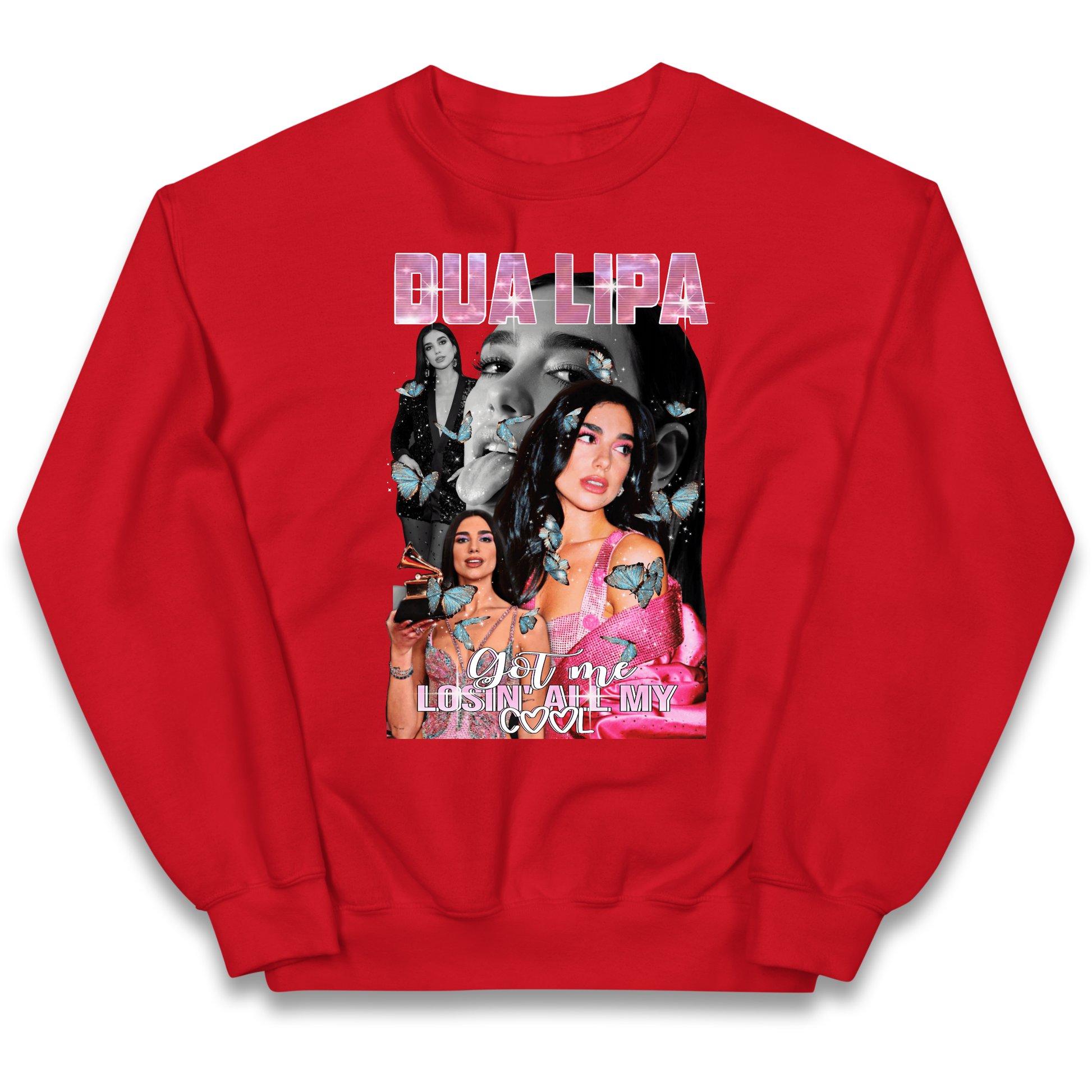 Dua Lipa Bootleg Kids Jumper