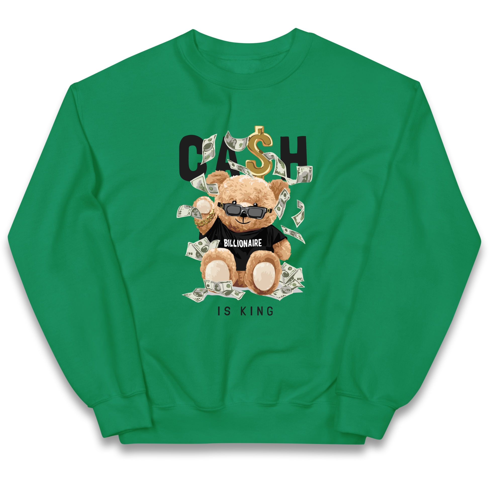 Teddy Bear Billionaire Streetwear kids sweatshirt