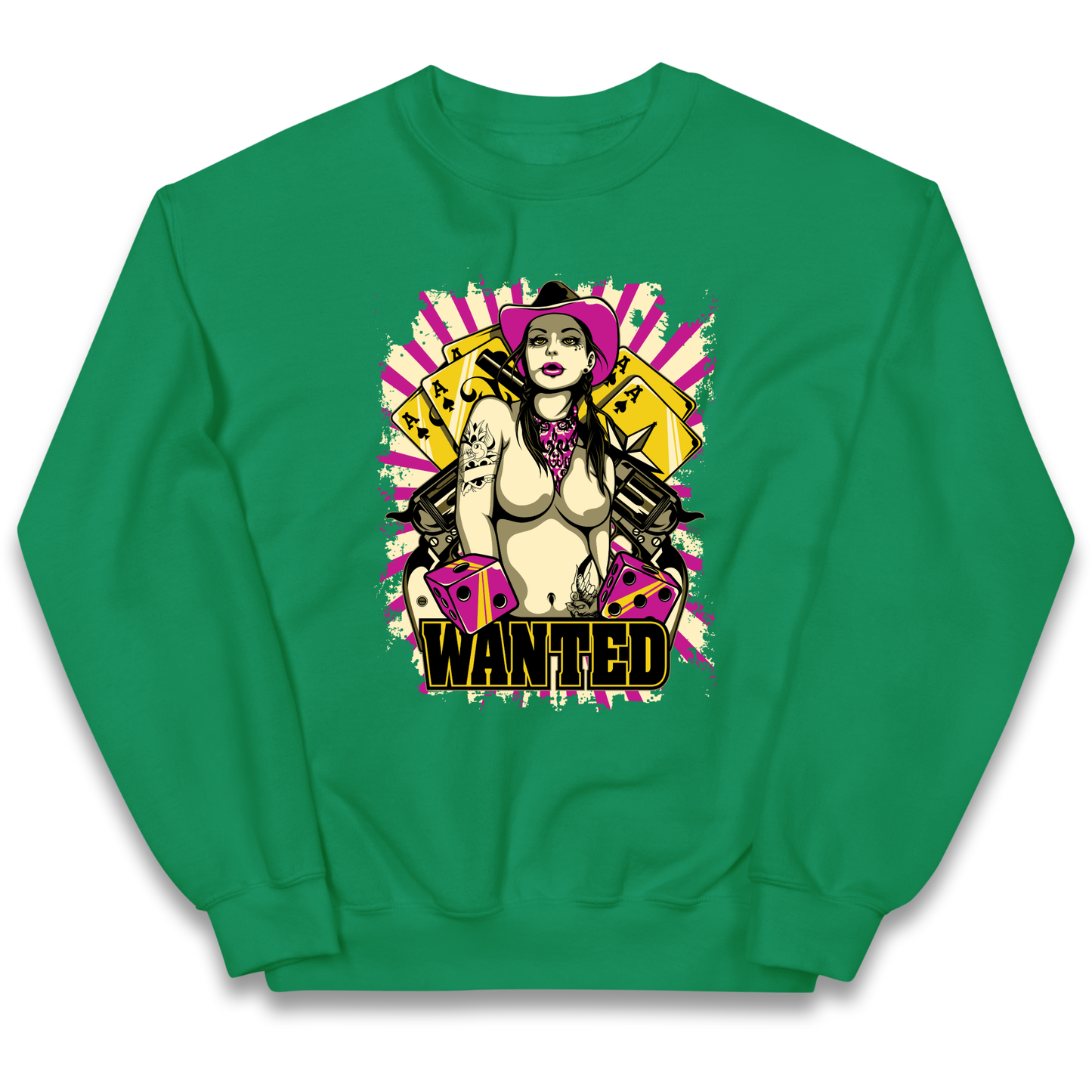 Wanted Ace Of Spades kids sweatshirt