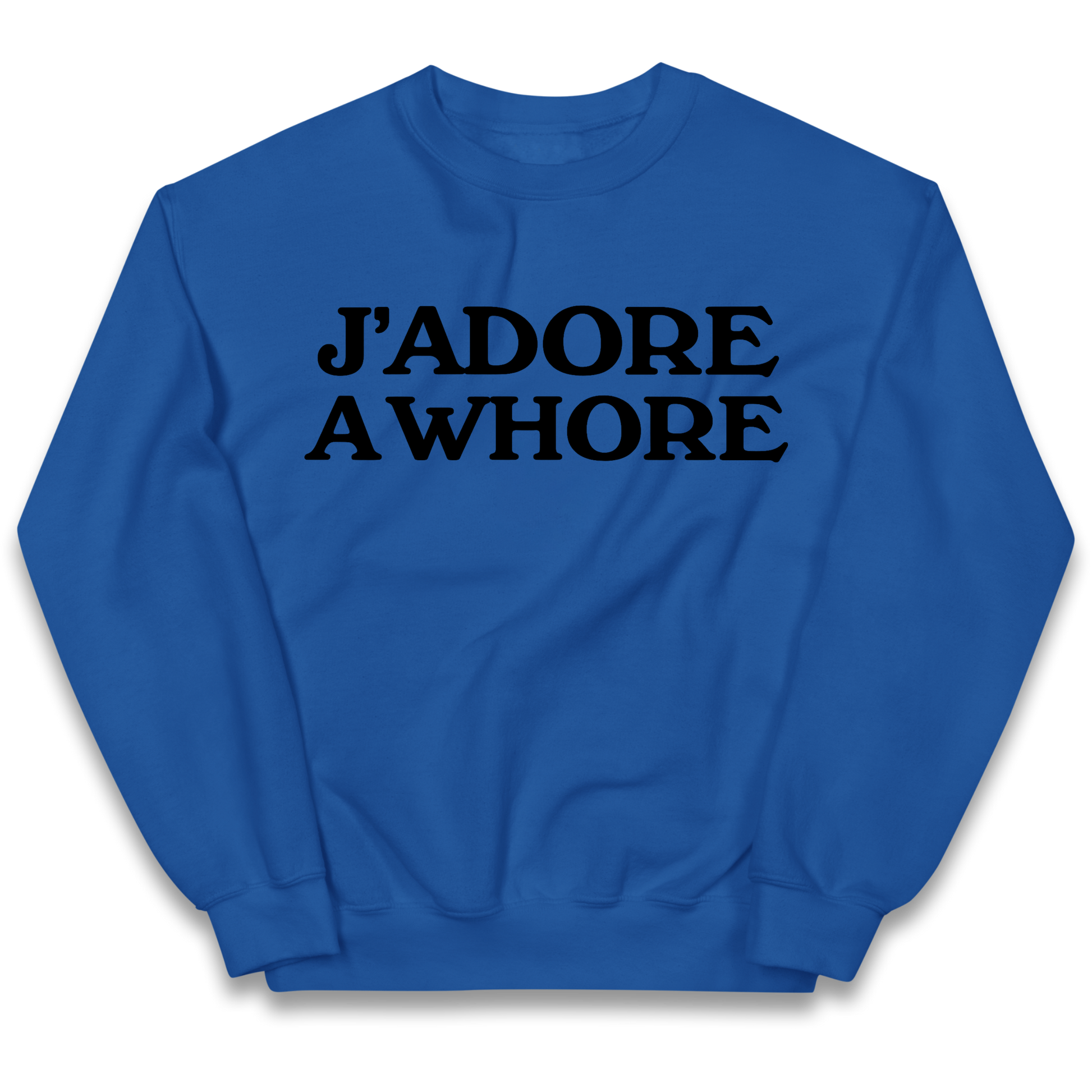 J'Adore A Whore Kids Sweatshirt