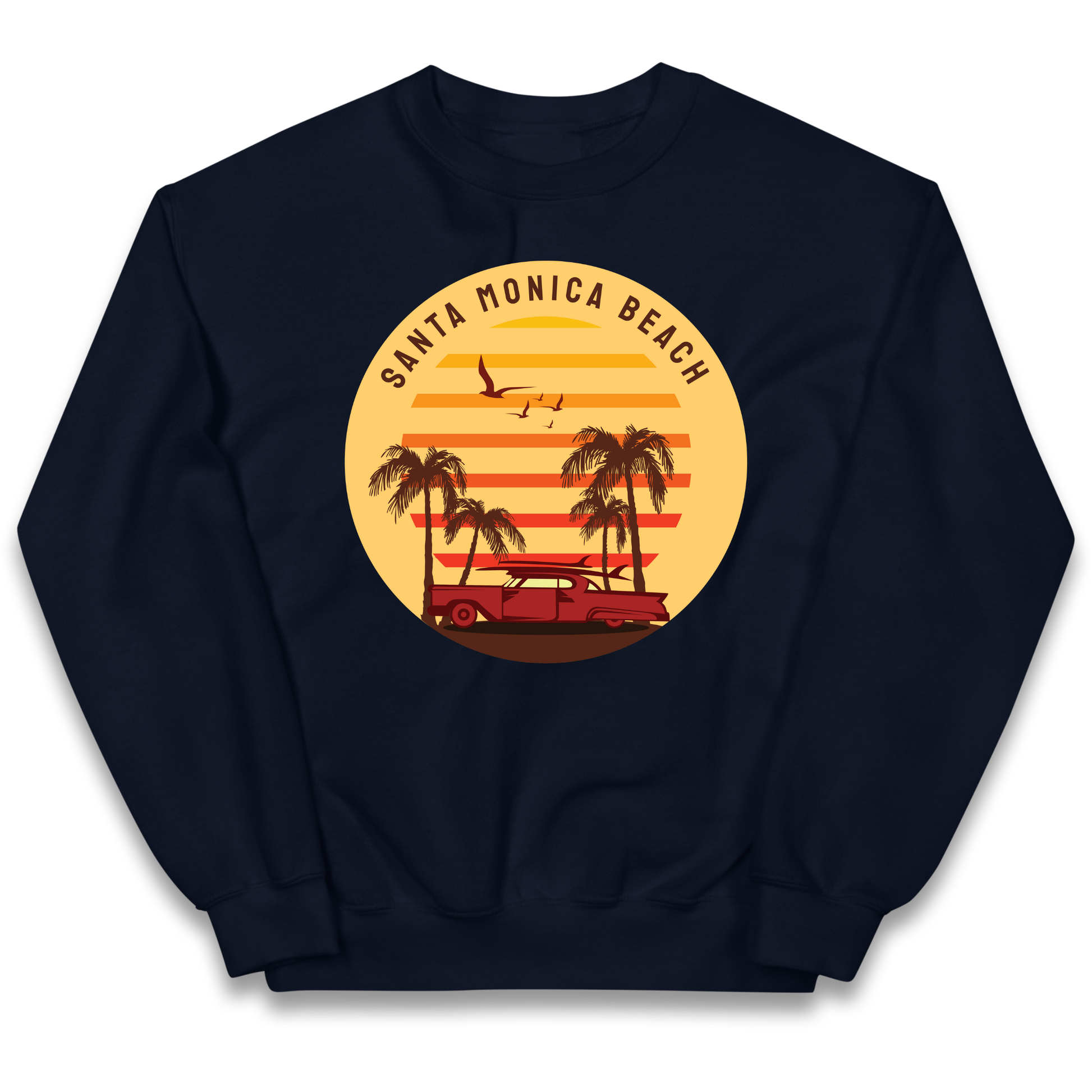 Santa Monica Beach kids sweatshirt