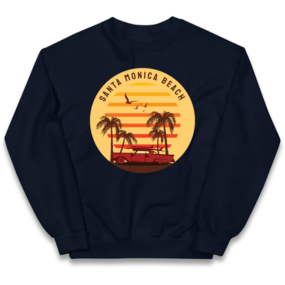 Santa Monica Beach kids sweatshirt