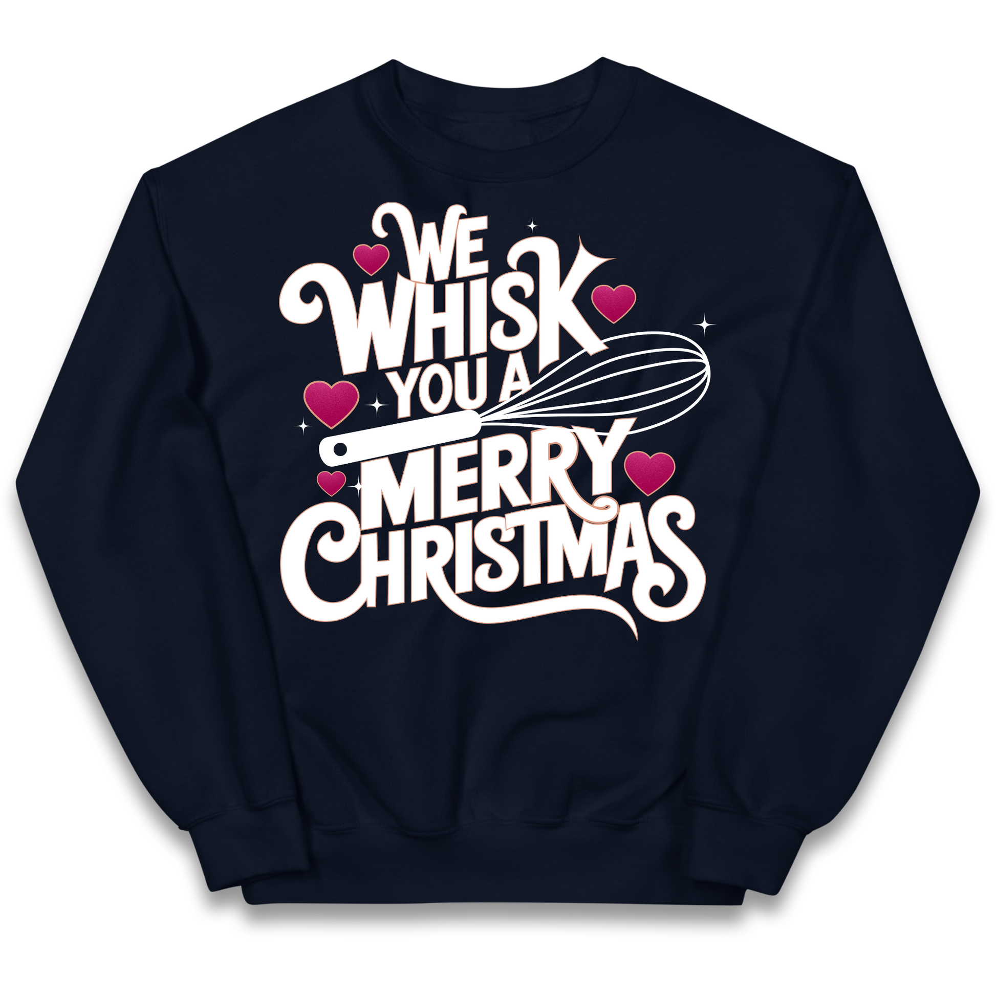 We Whisk You a Merry Christmas kids sweatshirt