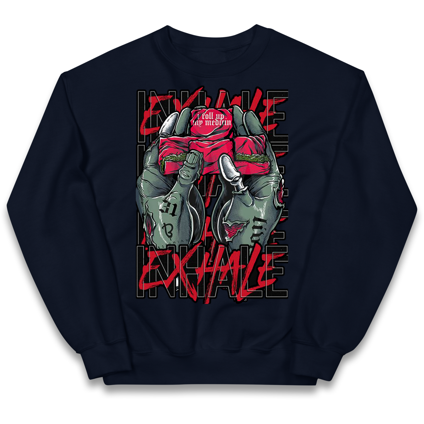 Inhale Exhale kids sweatshirt