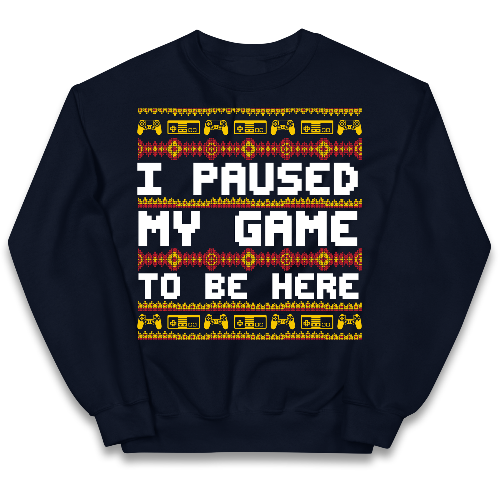 Paused My Game Kids Sweatshirt