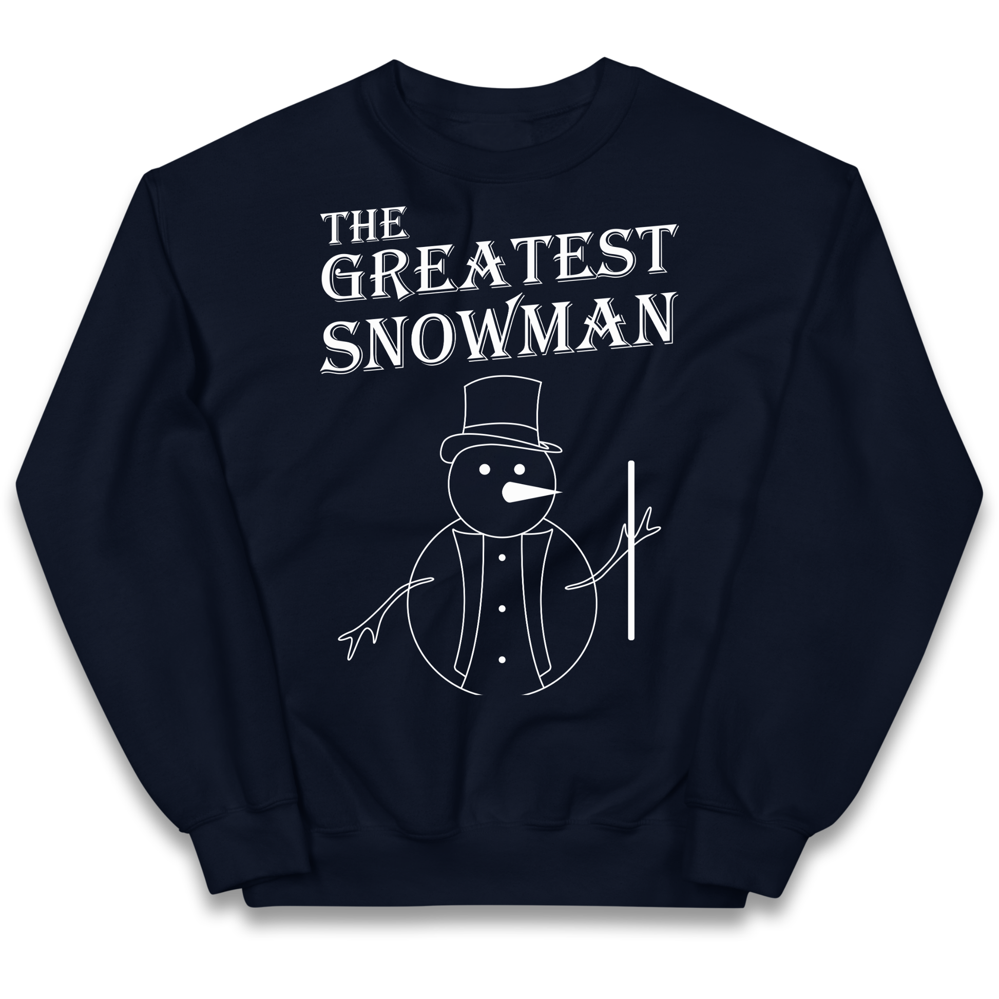 The Greatest Snowman Christmas kids sweatshirt